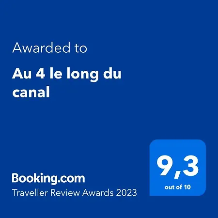 Apartman Au 4 Le Long Du Canal Avec Parking