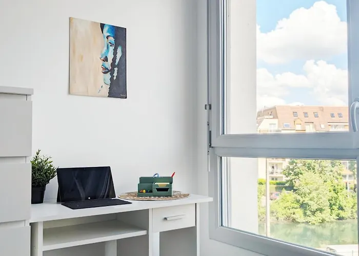 アパート Au 4 Le Long Du Canal Avec Parking *